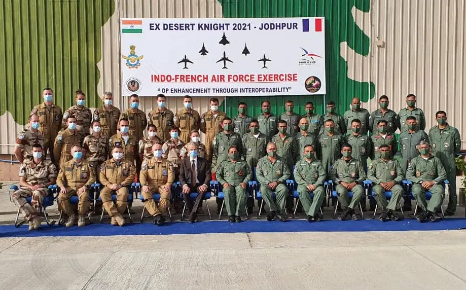 French and Indian Airforces to Conduct Bilateral Exercise Desert Knight-21