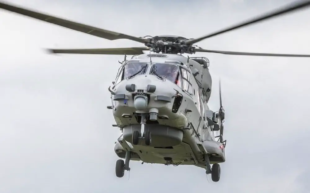 German Navyâ€™s new NH90 NTH Sea Lion multipurpose helicopter