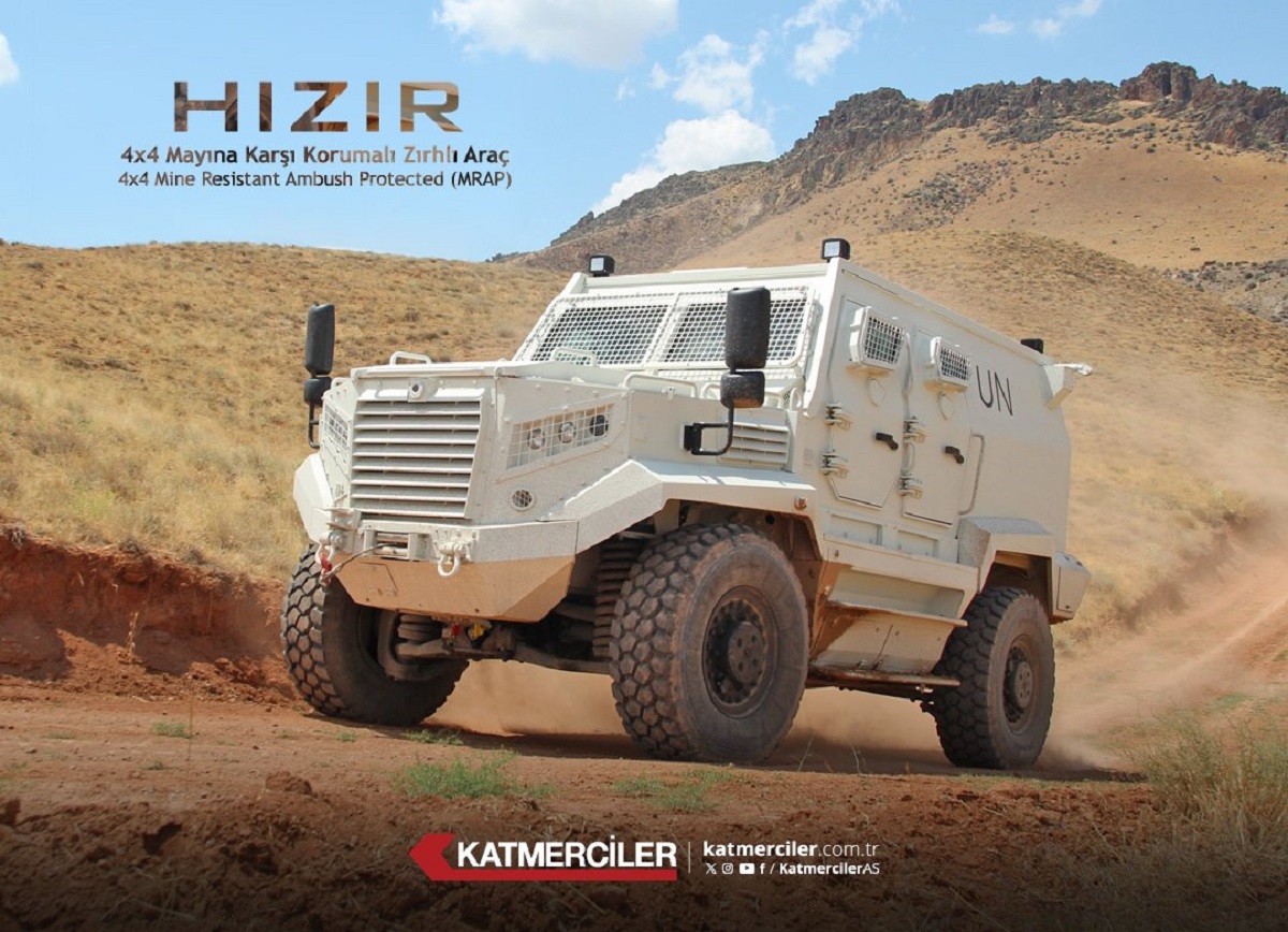HIZIR - 4x4 May?na Kar?? Korumal? Z?rhl? Araç / HIZIR 4x4 Mine Resistant Ambush Protected (MRAP)