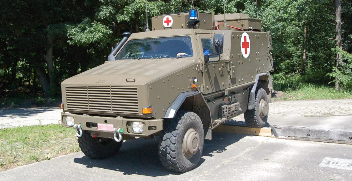 Krauss-Maffei Wegmann Dingo 2 Ambulance Vehicle