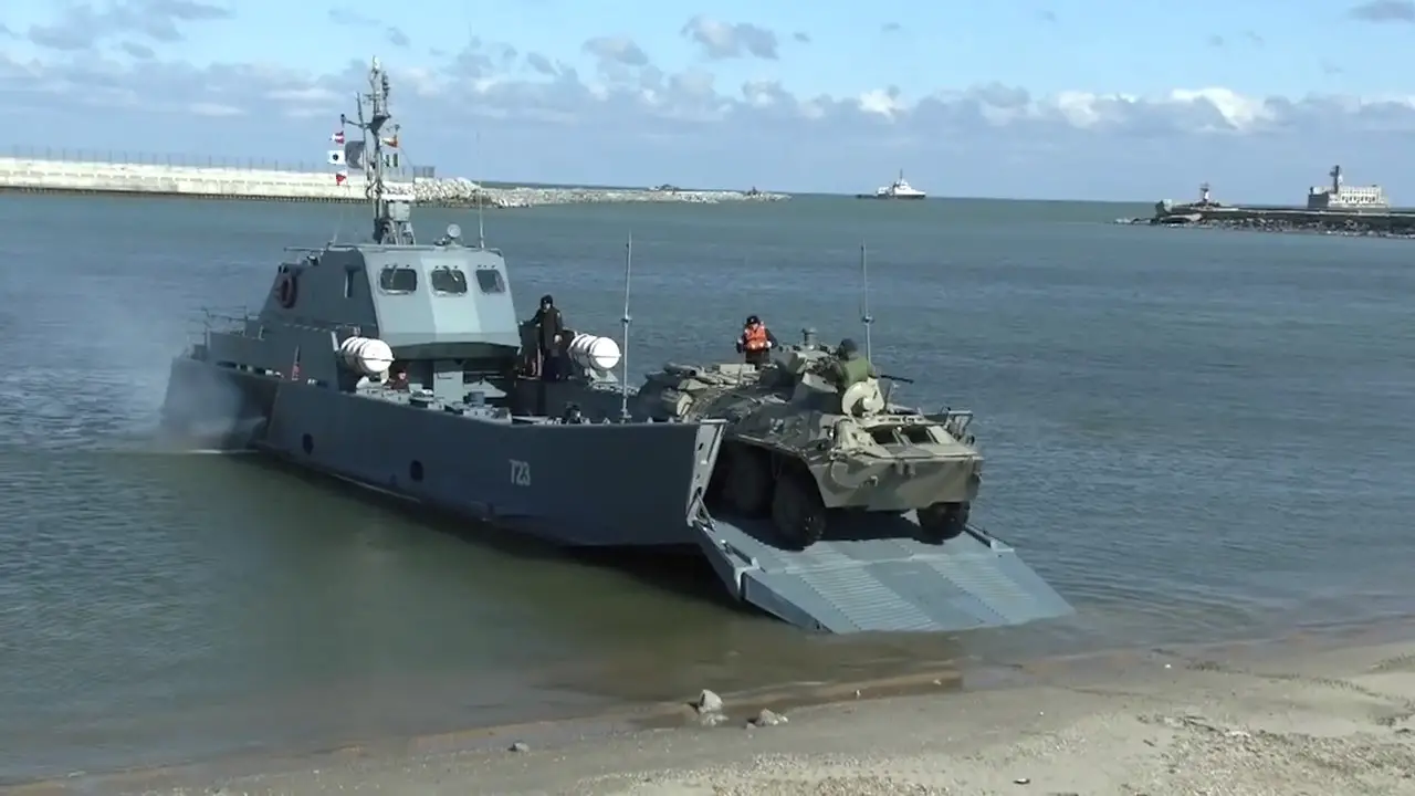 Russian Naval Infantry to Conduct Amphibious Exercise at Scorpion Training Complex
