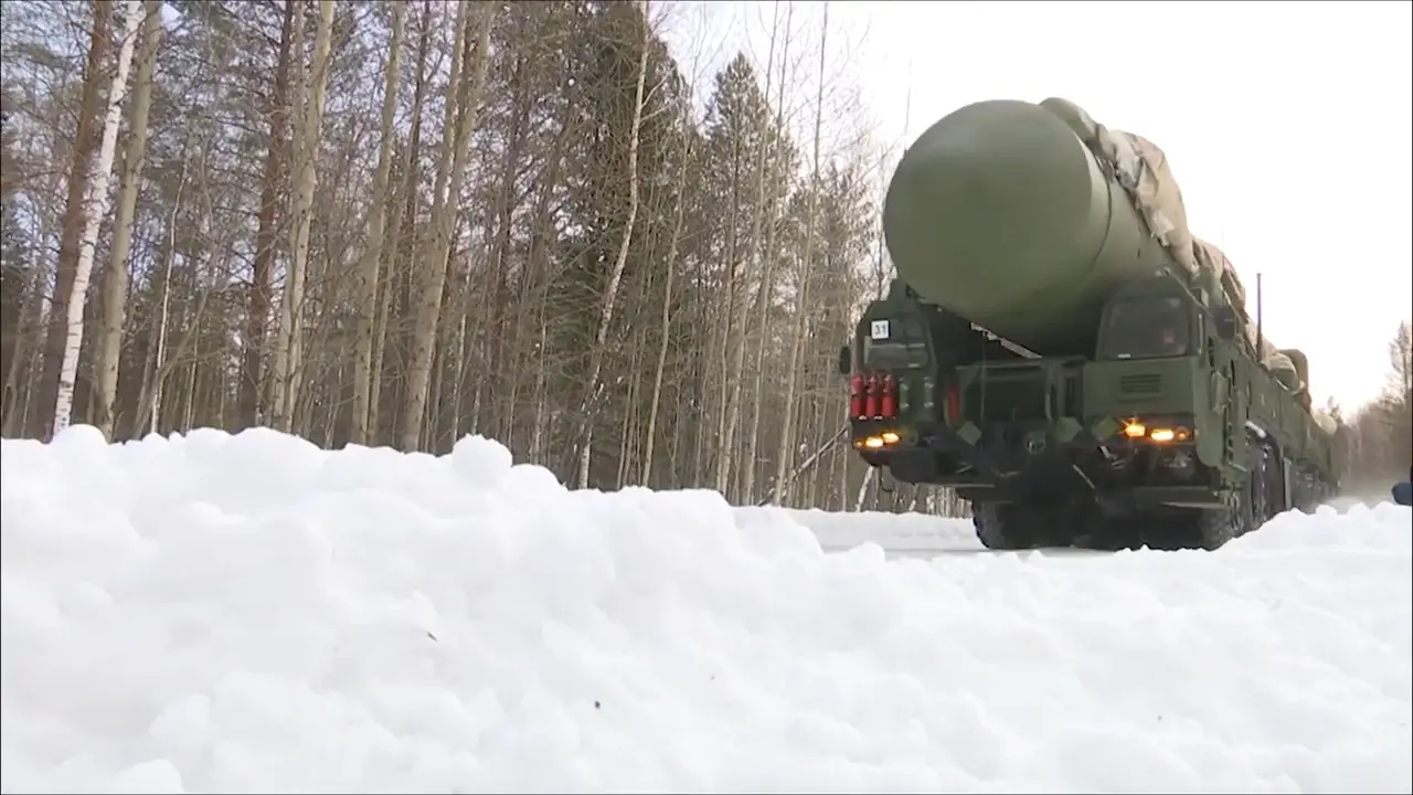Russian Strategic Missile Forces Conduct Field Training in Irkutsk