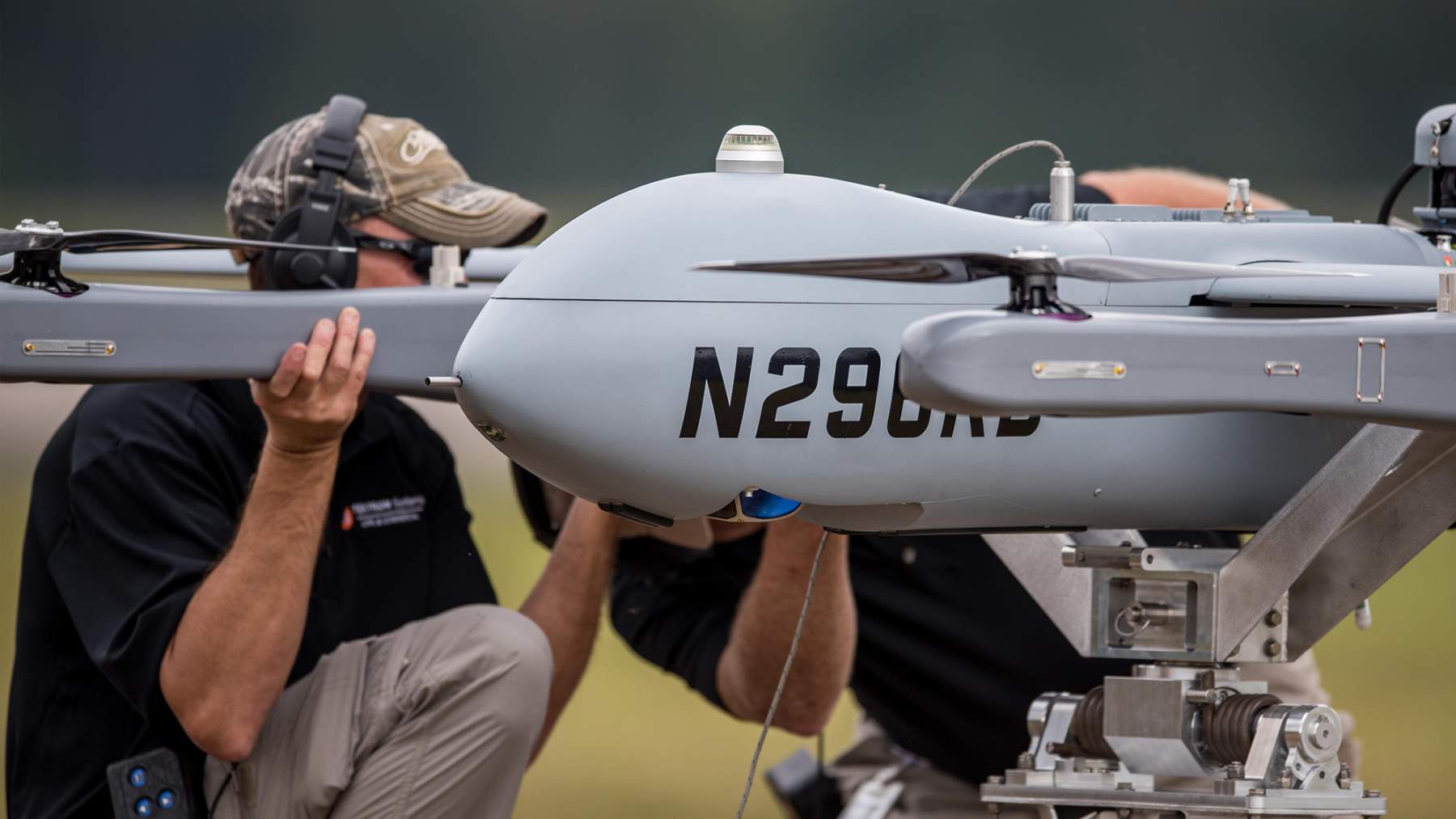 Textron Systems' Aerosonde HQ Small Unmanned Aircraft System