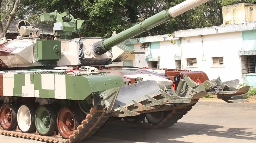 The Indian Army Arjun Mk1 Main Battle Tank