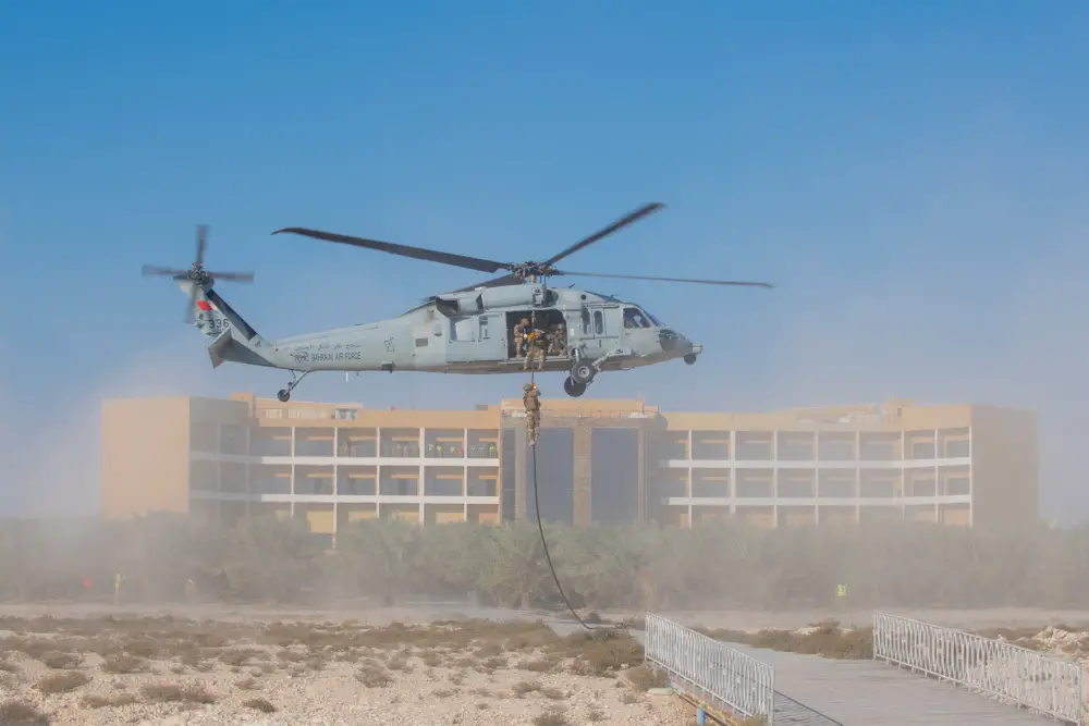 US Navy and Bahrain Defense Force Conduct Joint Anti-Terrorism Exercise