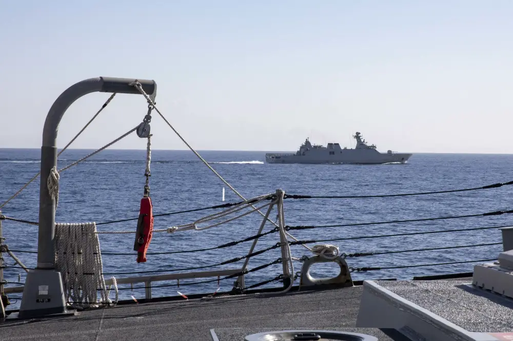 US Navy USS Porter Completes Exercise Atlas Handshake with Royal Moroccan Navy Allal Ben Abdellah