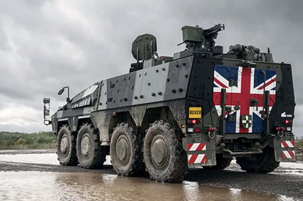 British Army's Boxer Mechanised Infantry Vehicle (MIV)