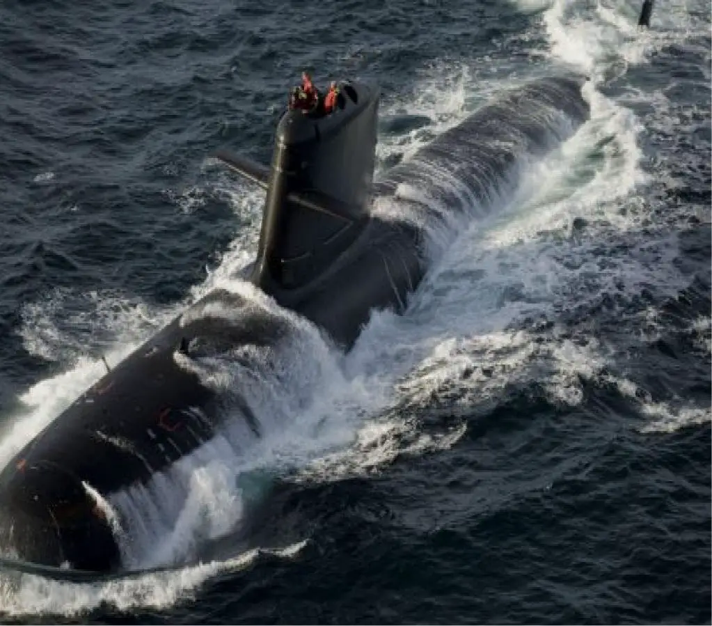 Indian Navy INS Karanj Kalvari class Submarine