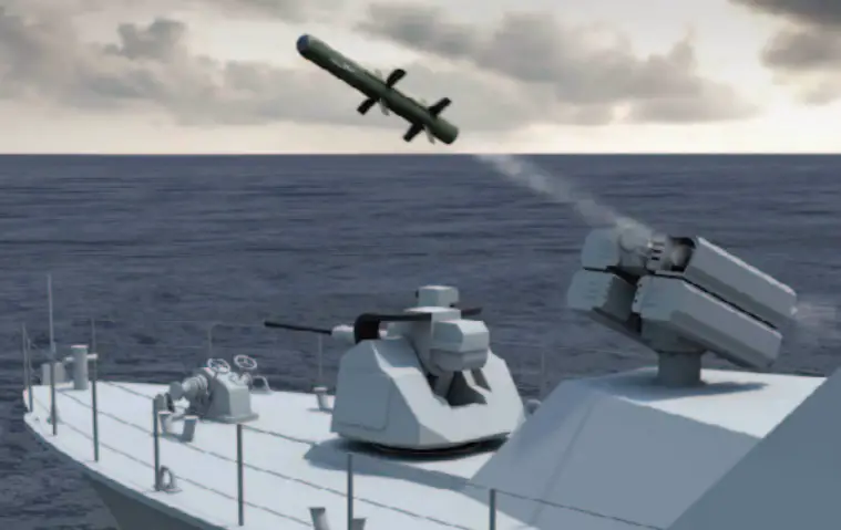 MBDA AKERON MP anti-tank guided missile system Sea Launced
