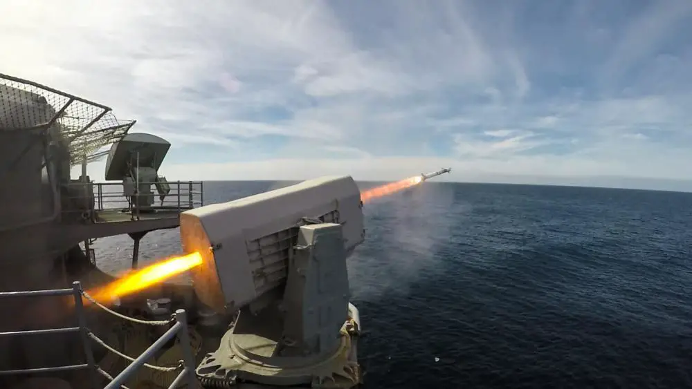 The RAM missile is deployed on more than 165 ships in eight countries, ranging from 500-ton fast attack craft to 95,000-ton aircraft carriers.