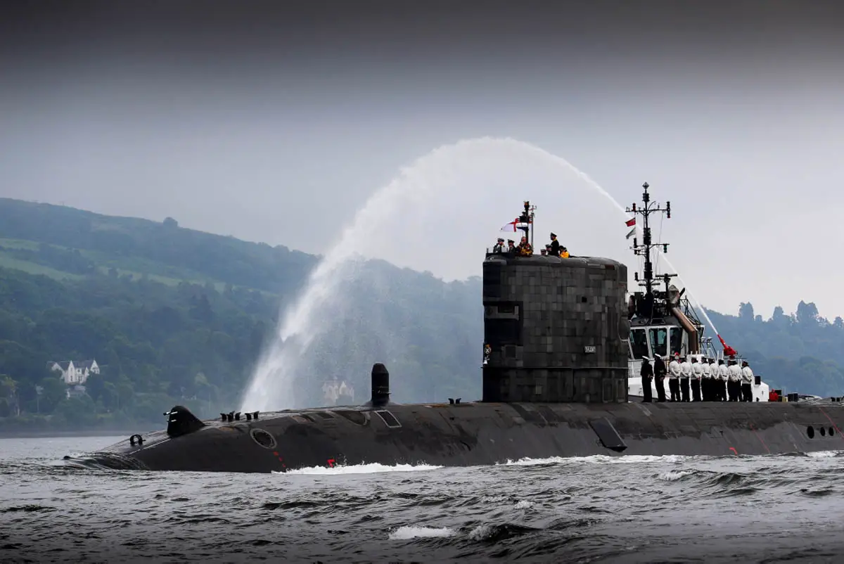 Royal Navy Submarine HMS Talent