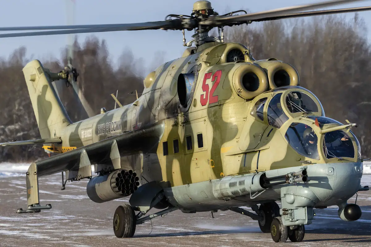 Russian Western Military District Mil Mi-35 Hind E