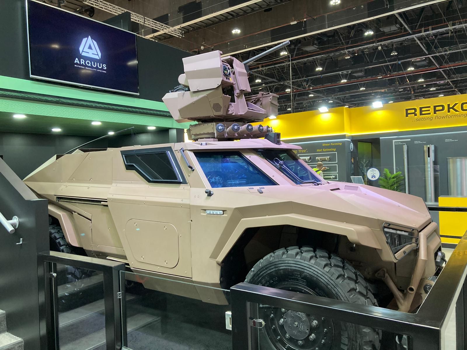 French Defense Company Arquus Unveiles Scarabee Reconnaissance Vehicle