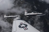 US Air Force T-6A Texan II Training Aircrafts