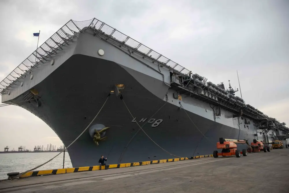 USS Makin Island (LHD 8) Conducts Port Visit in Bahrain