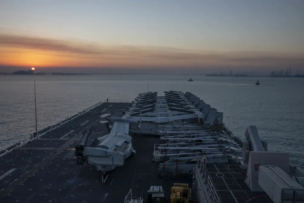 USS Makin Island (LHD 8) Conducts Port Visit in Bahrain