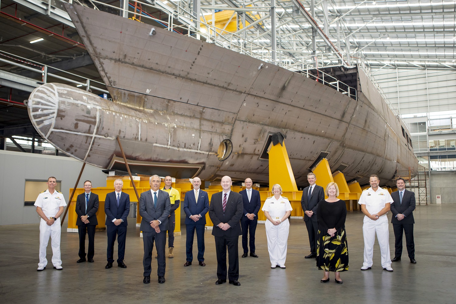 Australian Department of Defence Officially Launches Arafura-class Offshore Patrol Vessel Enterprise