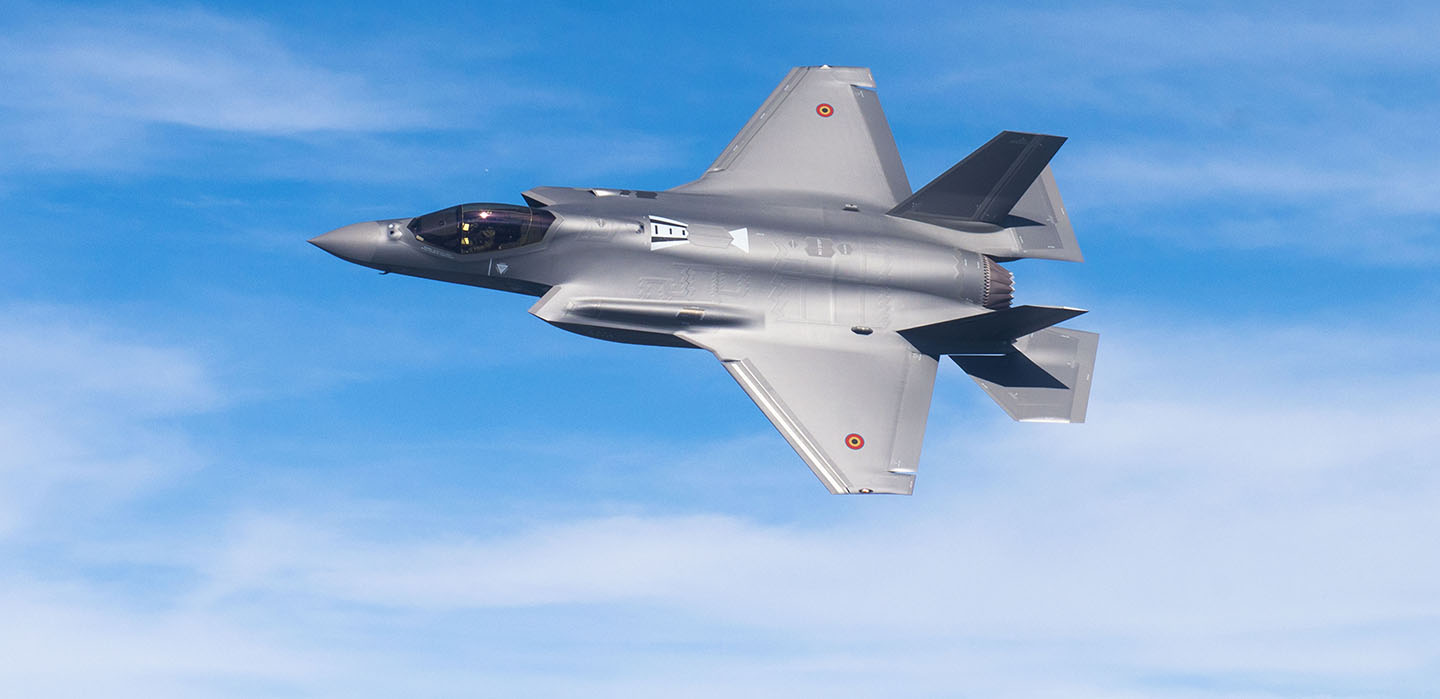 Belgian Air Component F-35A Fighter Jet
