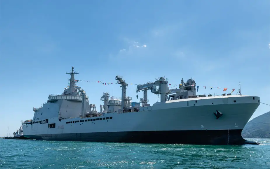 Fincantieri Delivers Logistic Support Ship LSS Vulcano (A5335) for Italian Navy