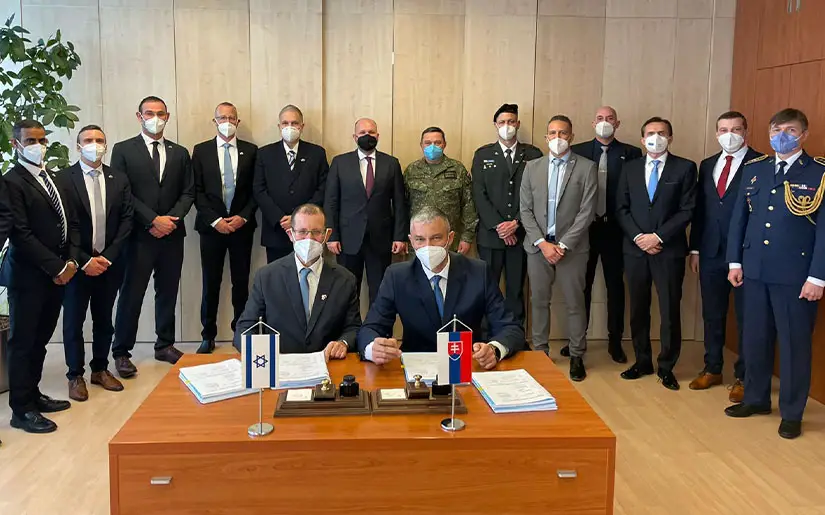 Israel and Slovakia Defense Ministries Sign Agreement on Supply of 17 MMR Radar Systems