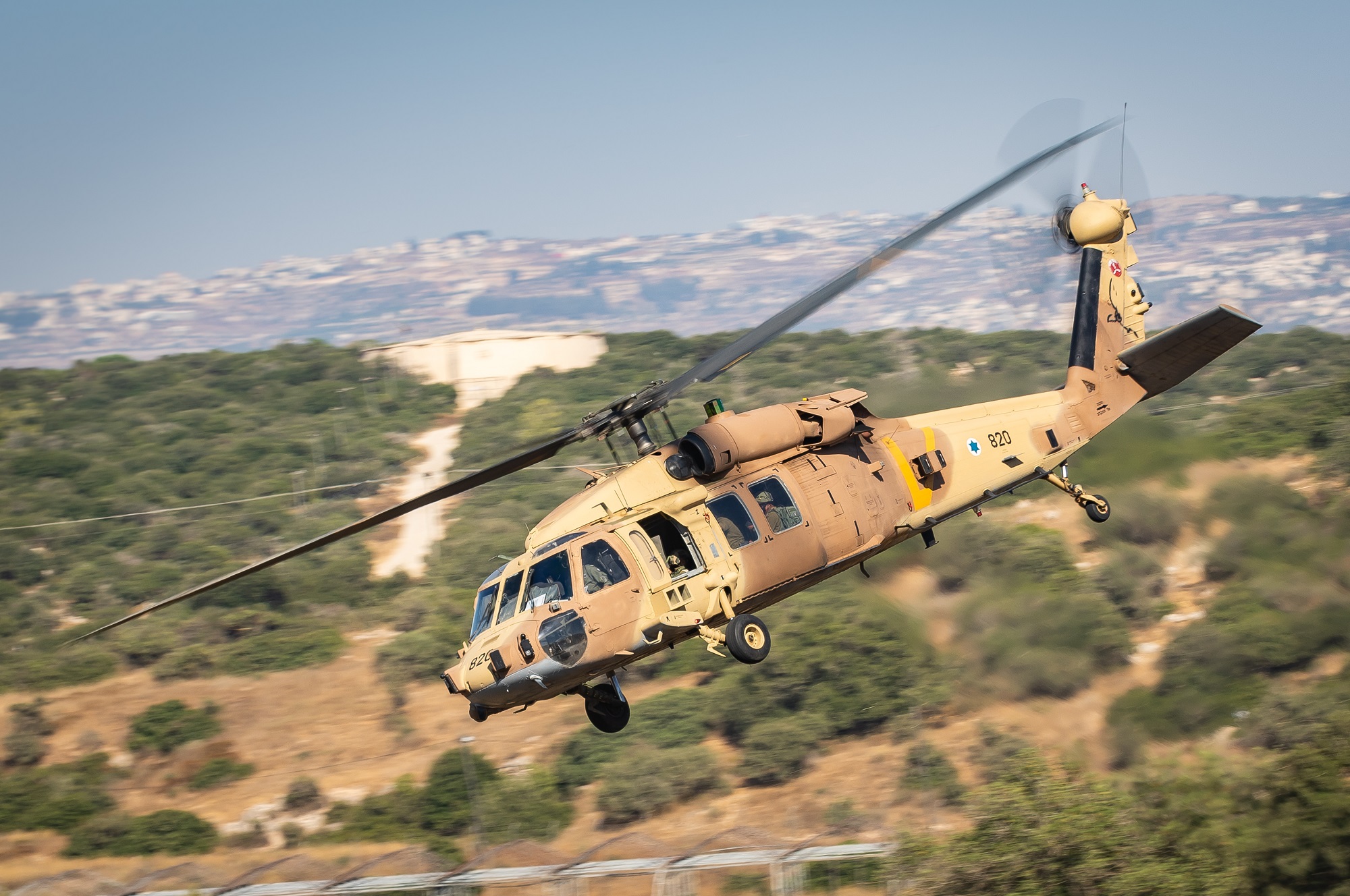 Israeli Air Force Helicopter Squadrons Drill Warfare in Northern Theater