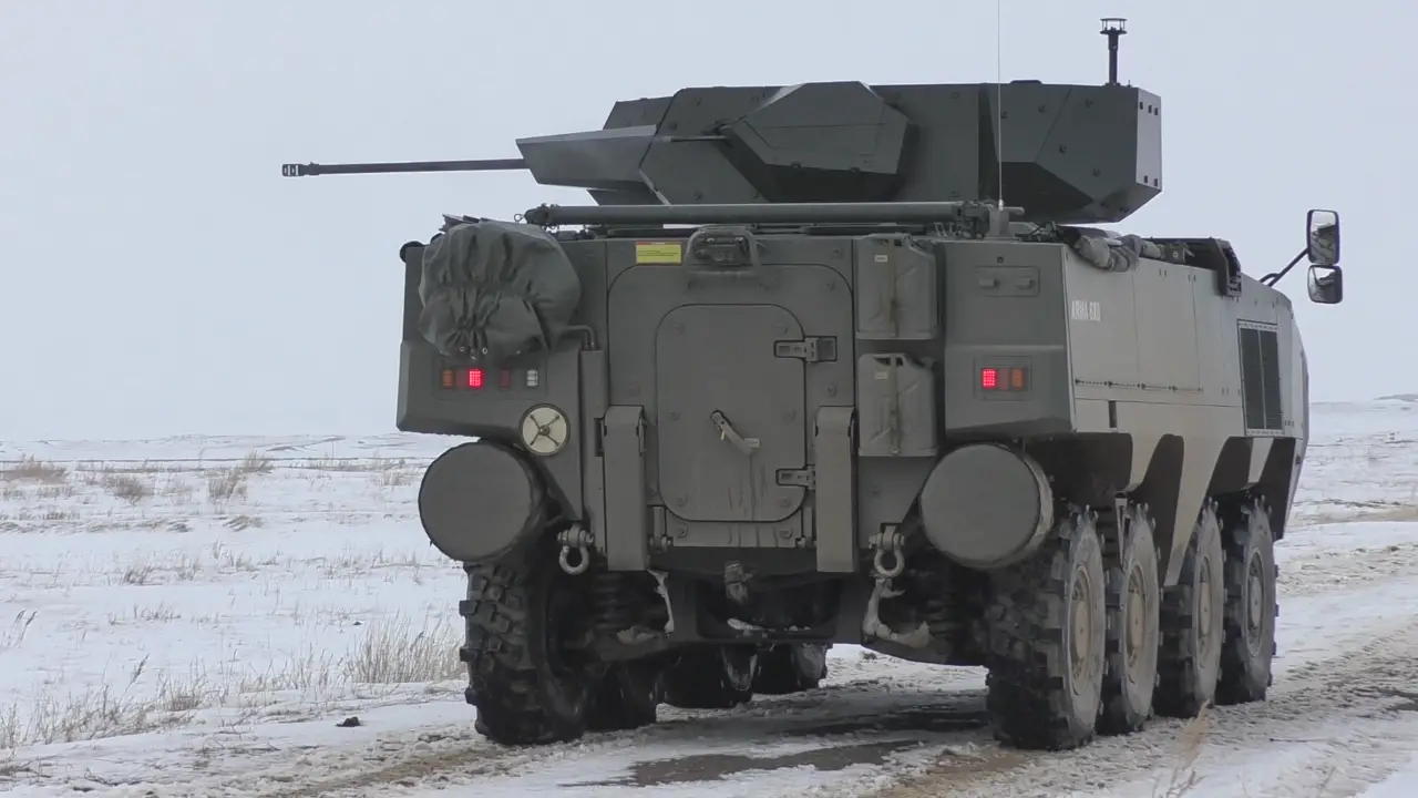 Kazakhstan Evaluates Turkish-Made Otokar 8x8 Arma Armored Combat Vehicle