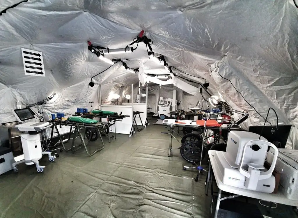 NATO Support and Procurement Agency Delivers First of Eighteen Field Hospitals to Italy