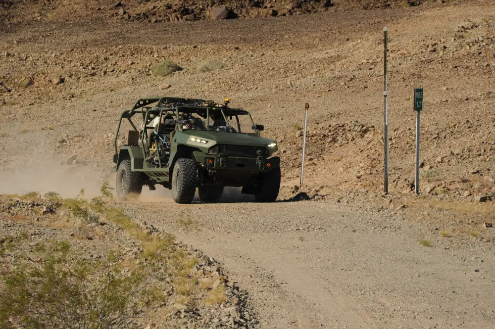 New Infantry Squad Vehicle (ISV) Tested at US Army Yuma Proving Ground (YPG)