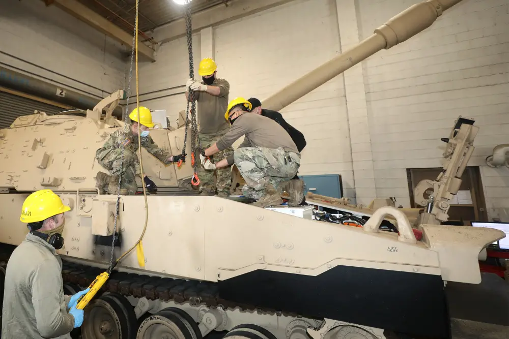 North Carolina National Guard Fields Newest M109A7 Paladin Self-Propelled Howitzer