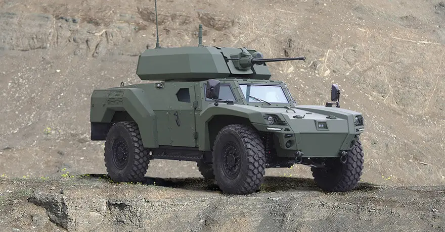 Otokar AKREP IIe Armored Reconnaissance Vehicles