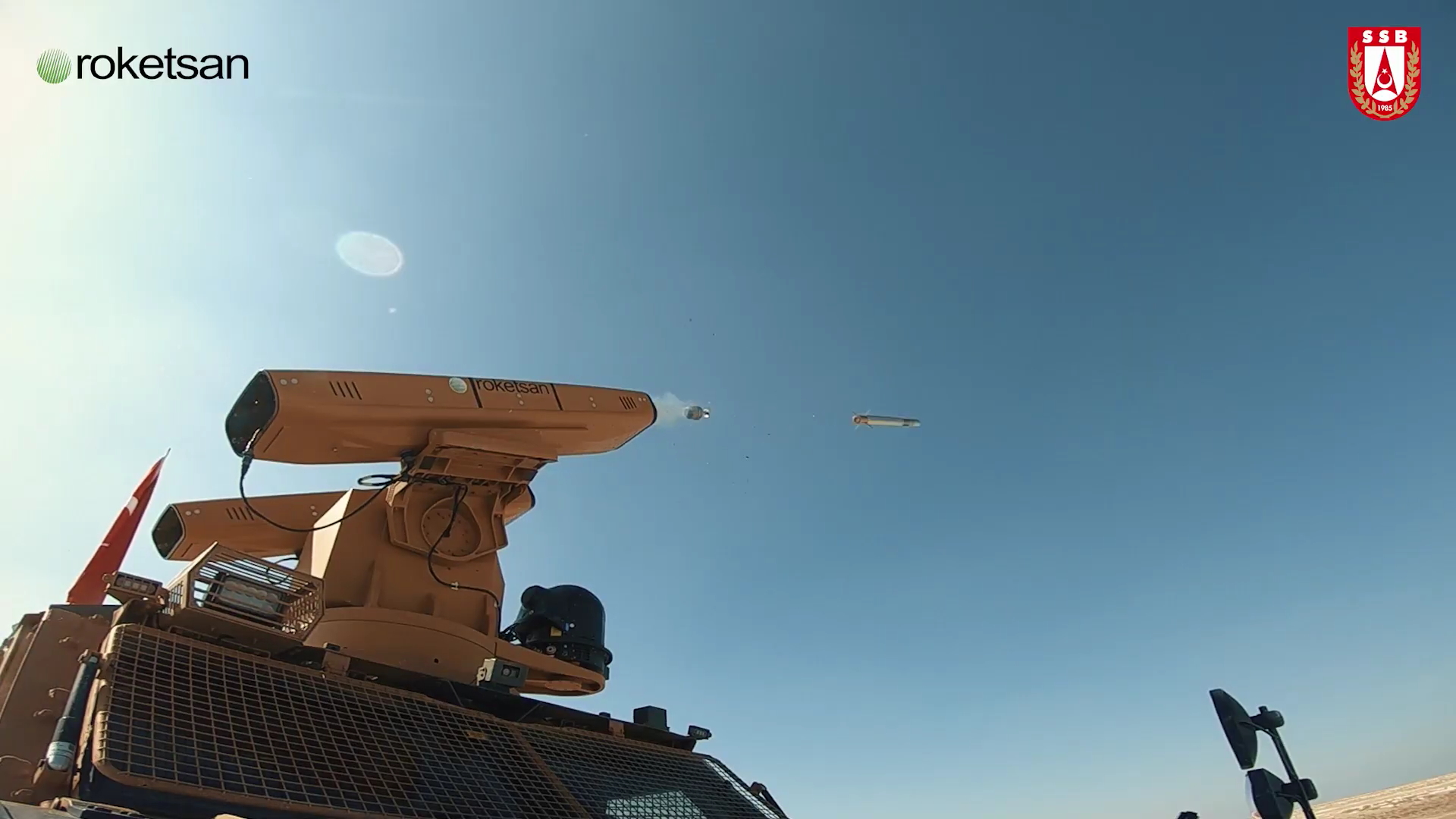Turkey's Sungur Low-Altitude Air Defense System Hits Moving Target in Test