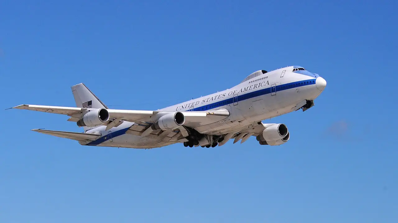 US Air Force Boeing E-4B Doomsday Plane