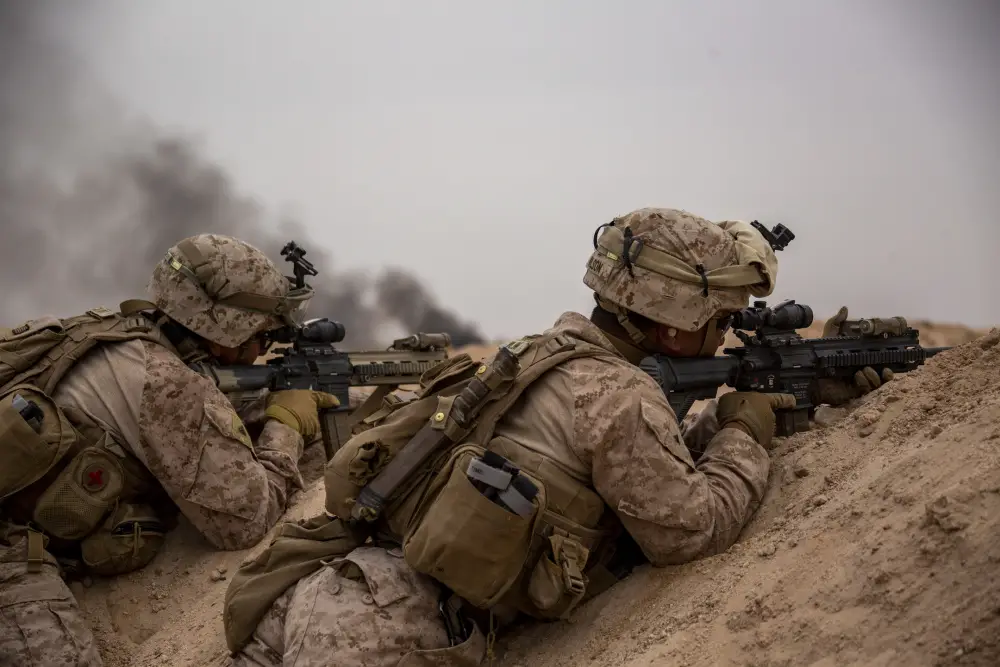 US Marine Corps 15th MEU Completes Theater Amphibious Combat Rehearsal in Kuwait