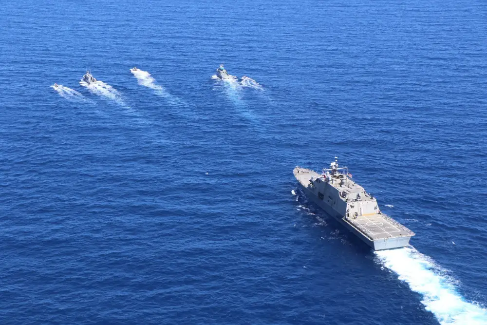US Navy USS Wichita Conducts Bi-Lateral Exercise with Dominican Republic Navy