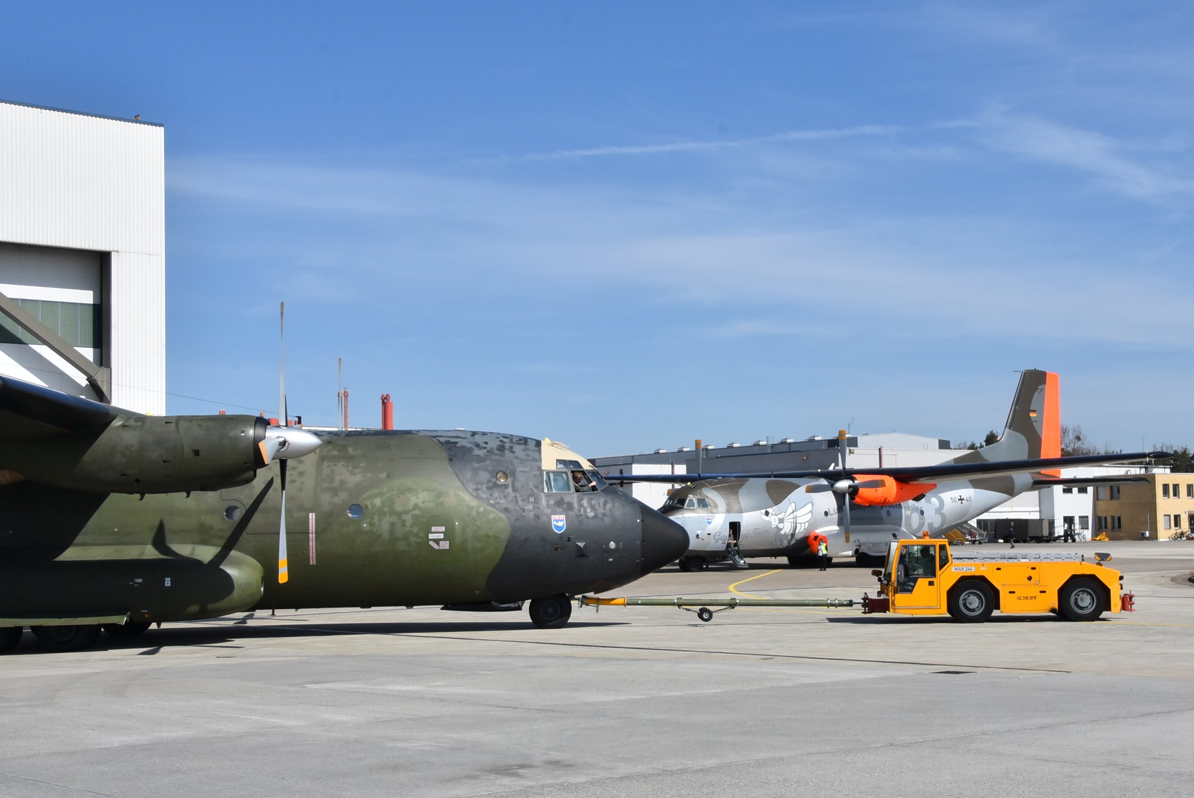 Airbus Delivers Last Overhauled C-160 Transall to German Air Force