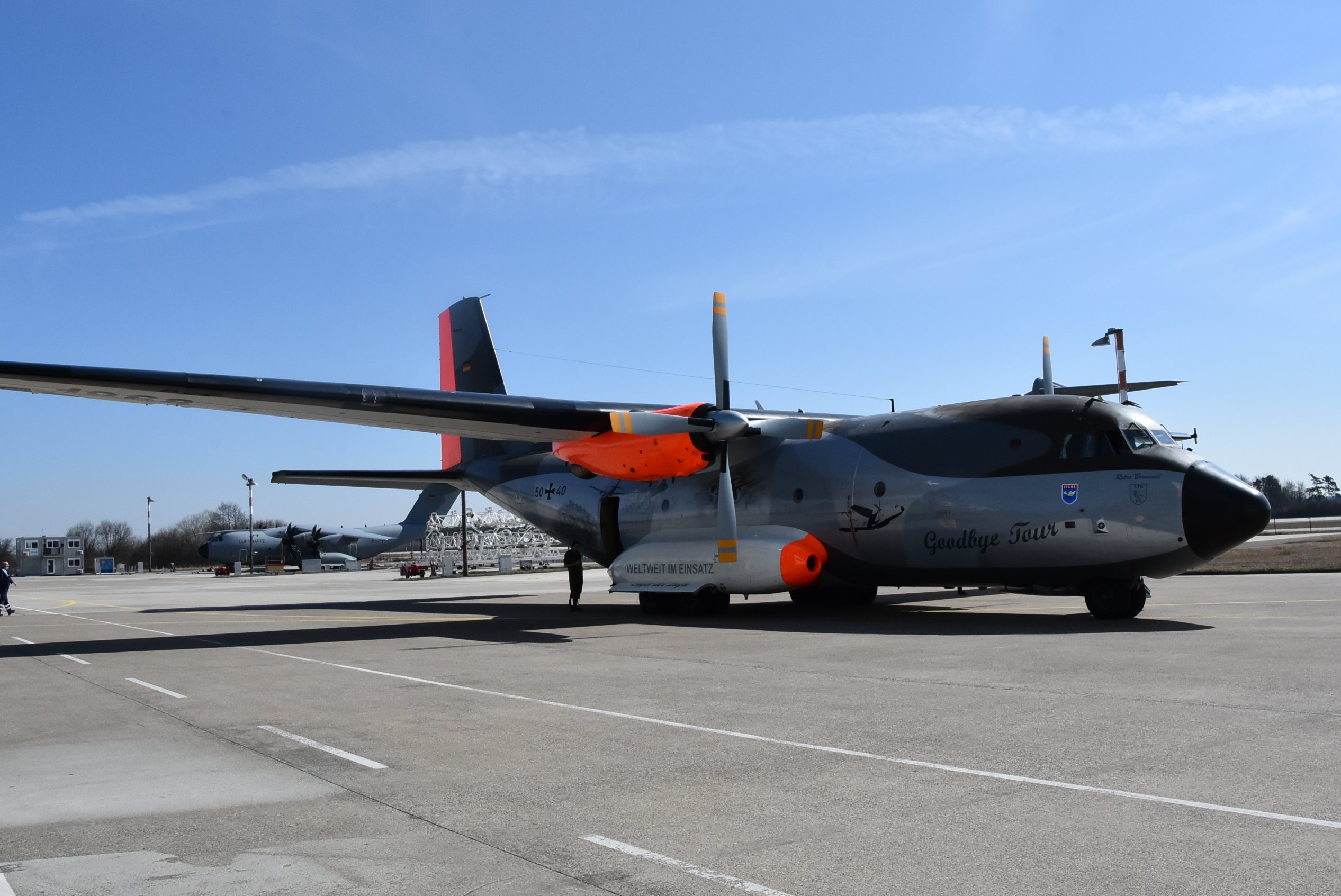 Airbus Delivers Last Overhauled C-160 Transall to German Air Force