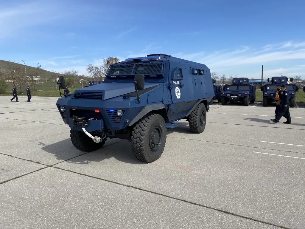 AM General Delivers Bastion Armored Personnel Carriers to Kosovo Ministry of Defense