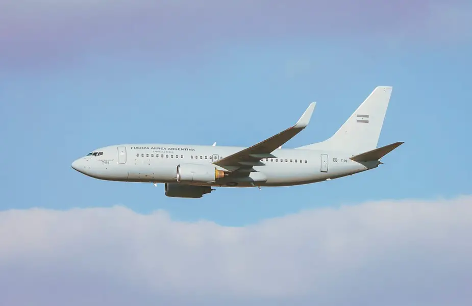 Argentine Air Force Receives Boeing 737-700 Aircraft