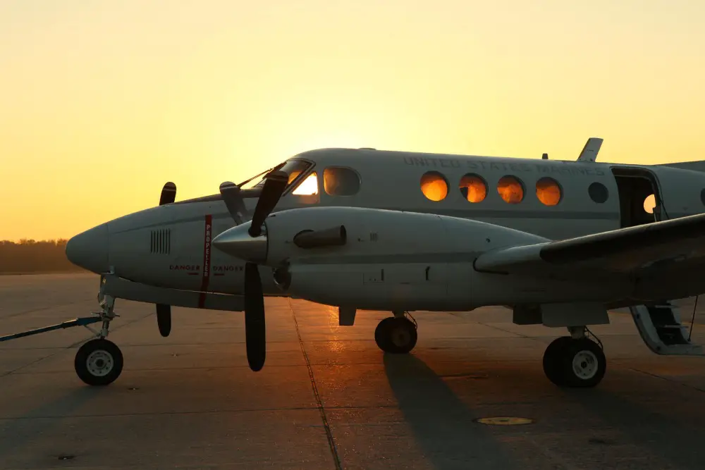 Beechcraft UC-12B Huron Transport Aircraft