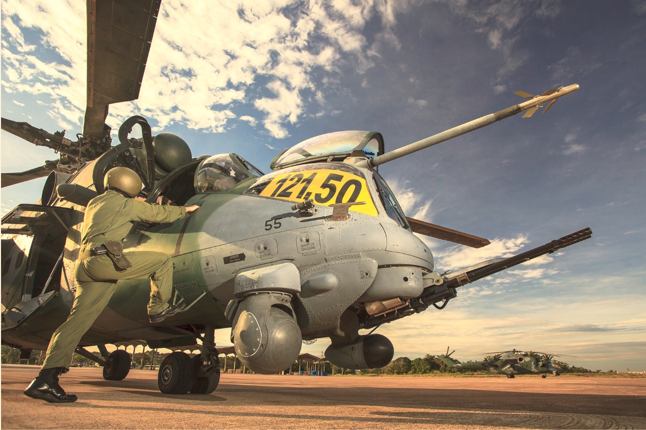 Brazilian Air Force Mi-35M Attack Helicopter