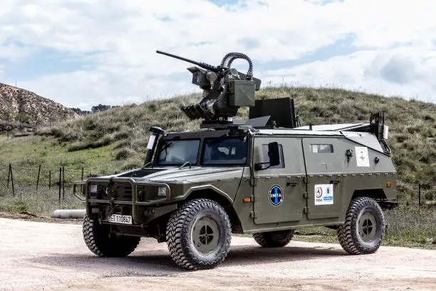 URO VAMTAC vehicle with Escribano's GUARDIAN 2.0 station