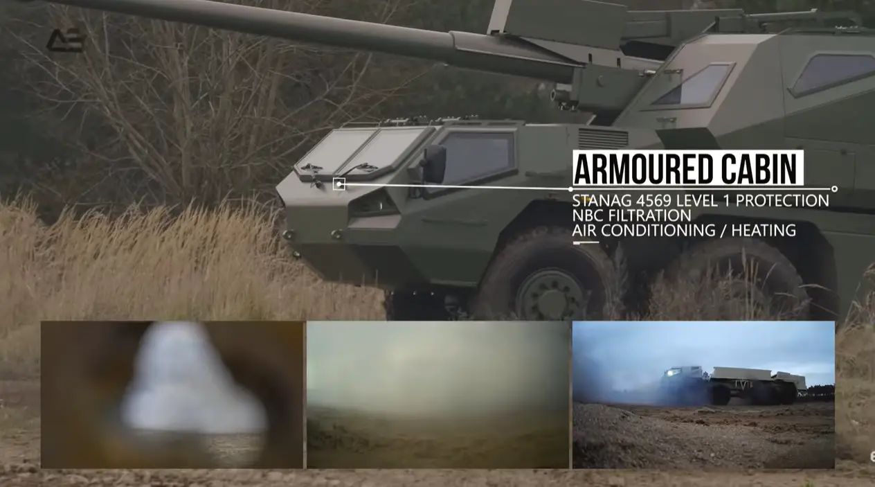 Excalibur Army DITA 155mm Self-Propelled Howitzer