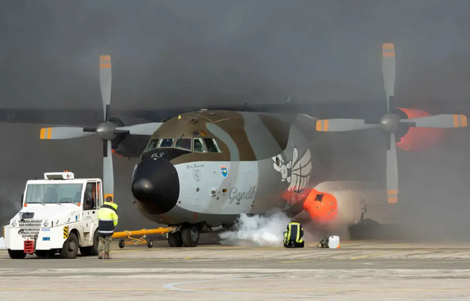 German Air Force Transall C-160 Military Transport Aircraft