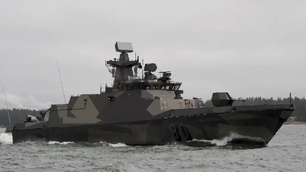 Finnish Navy Hamina-class missile boat