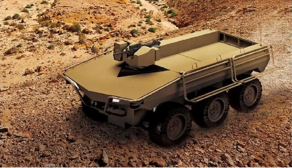 Hanwha Defense Upgrades Multi-purpose Unmanned Ground Vehicle (UGV) for Overseas Sales