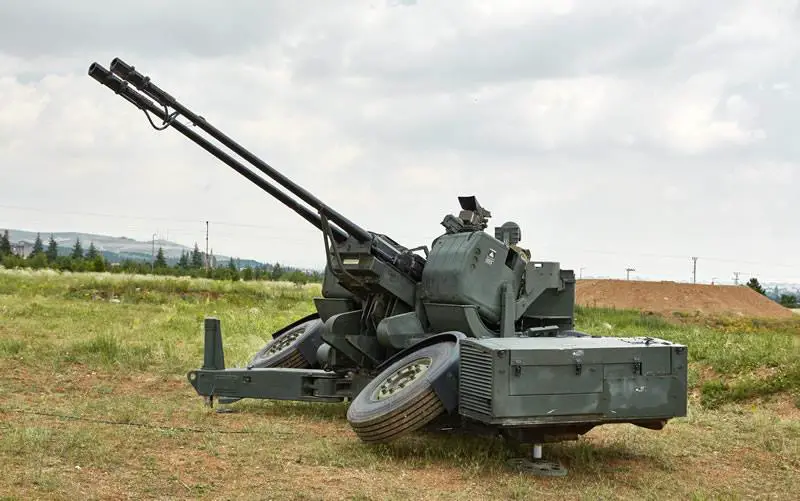 Aselsan Modernized Version of 35mm Towed Air Defense System