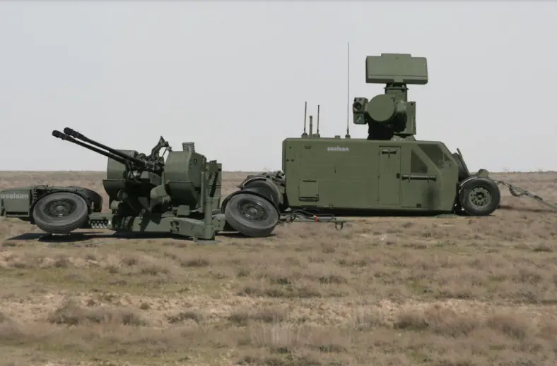 Aselsan Modernized Version of 35mm Towed Air Defense System