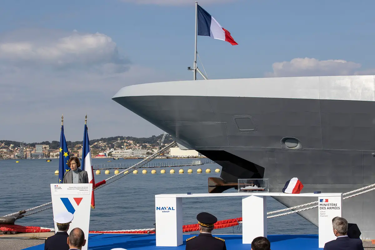 Naval Group Delivers FREMM DA Alsace Multimissions Frigate to French Navy