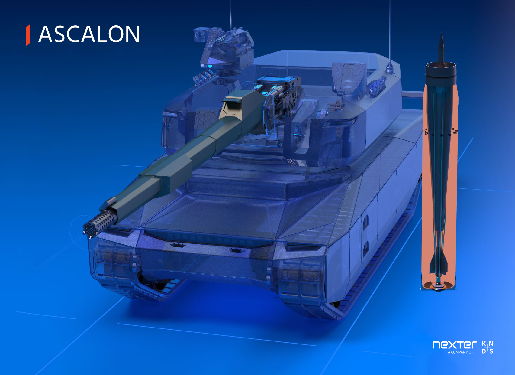 Nexter Prepares ASCALON for Future of Main Battle Tank Armament