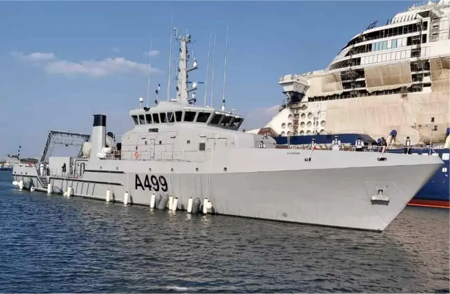 Nigerian Navy Receives NNS Lana (A499) Hydrographic Research Vessel